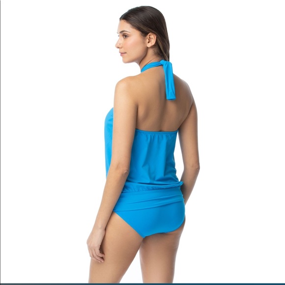 Coco Reef Maven High Neck Underwire Tankini Top - Picture 2 of 13